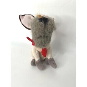 VINTAGE DISNEY DODGER DOG PLUSH 7" OLIVER AND COMPANY Disney Store BEANIE